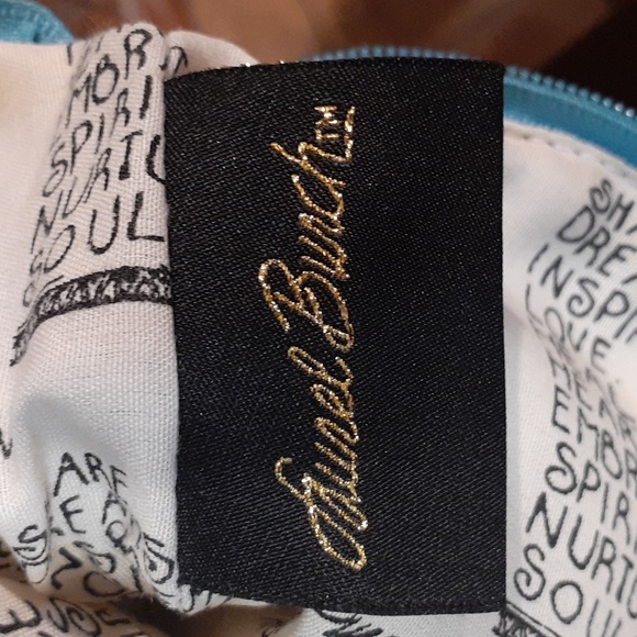 Laurel Burch artistic cat design crossbody bag - Picture 4 of 8